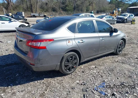 2015 Nissan Sentra S z USA, uszkodzony, nr VIN 3N1AB7AP3FY325083